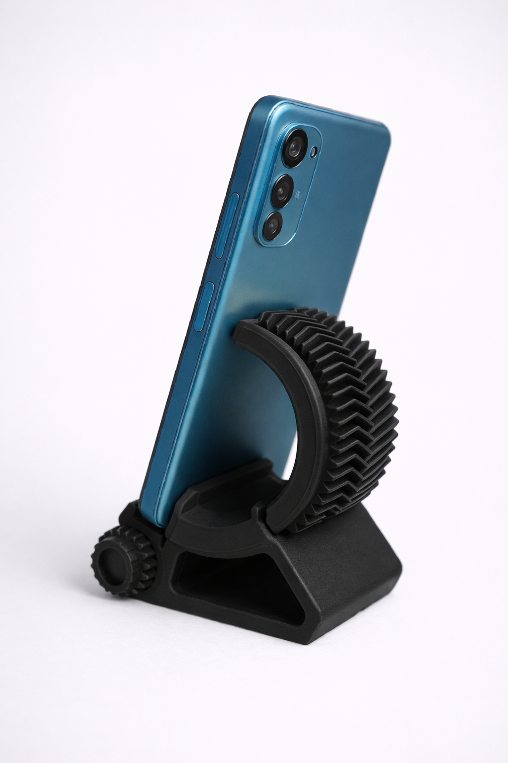 3D Printed Adjustable Phone Stand | Modern Smartphone Holder | Handmade Desk Accessory