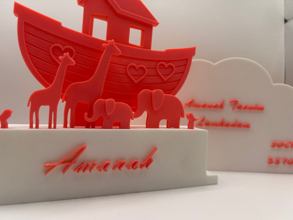 Noah’s ark with name