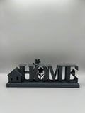 HOME Sign With Flowers