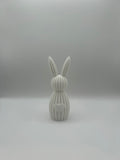 Minimalist Bunny Sculpture with Heart