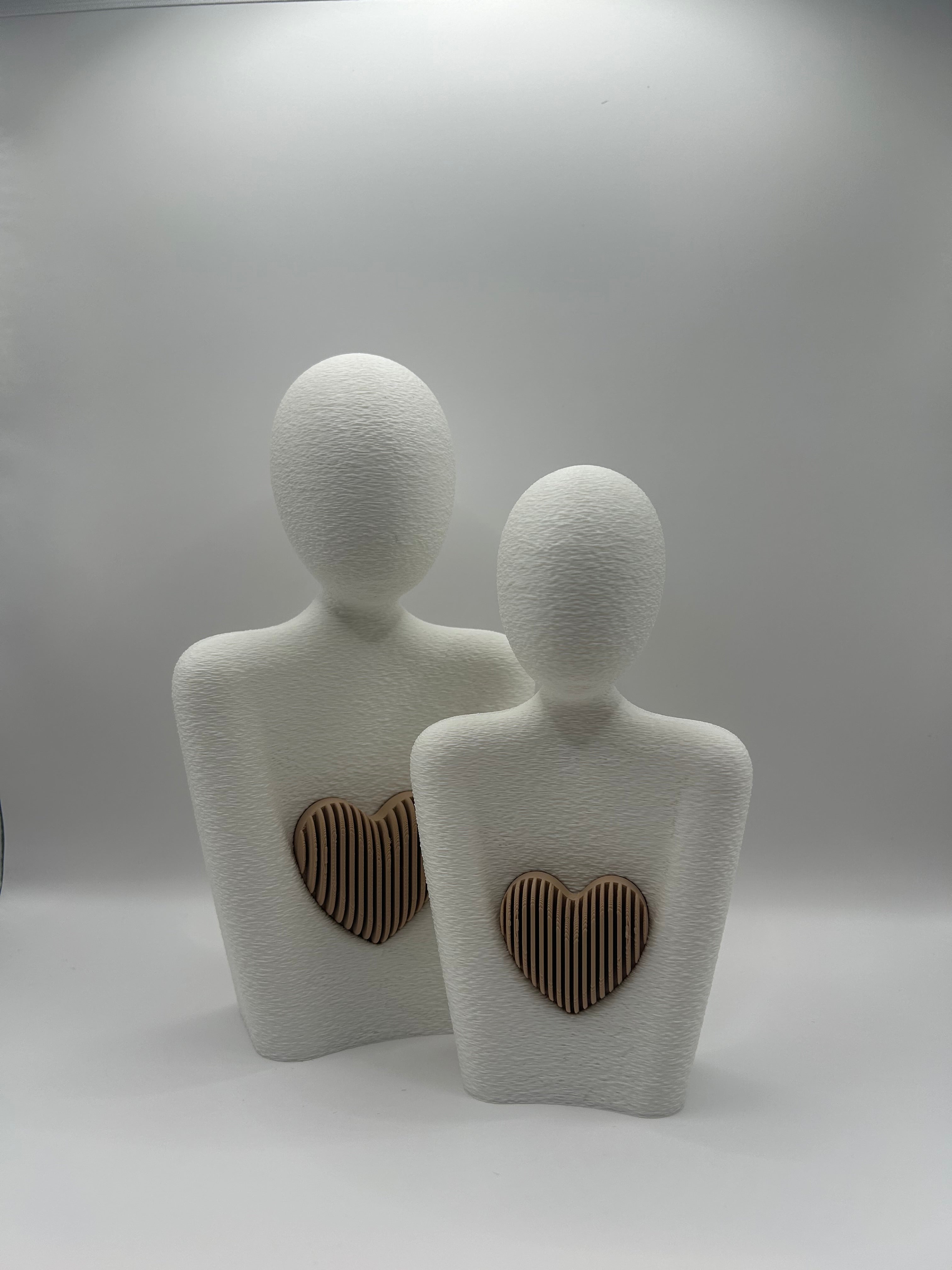 Abstract Sculpture with Heart