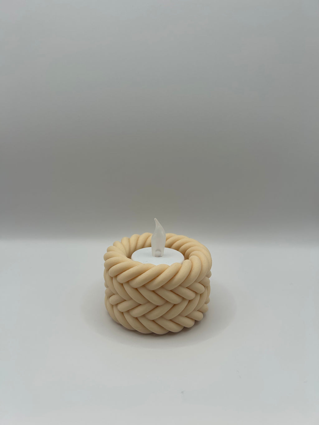 ‘Braided’ Candle Holders | Set per 3