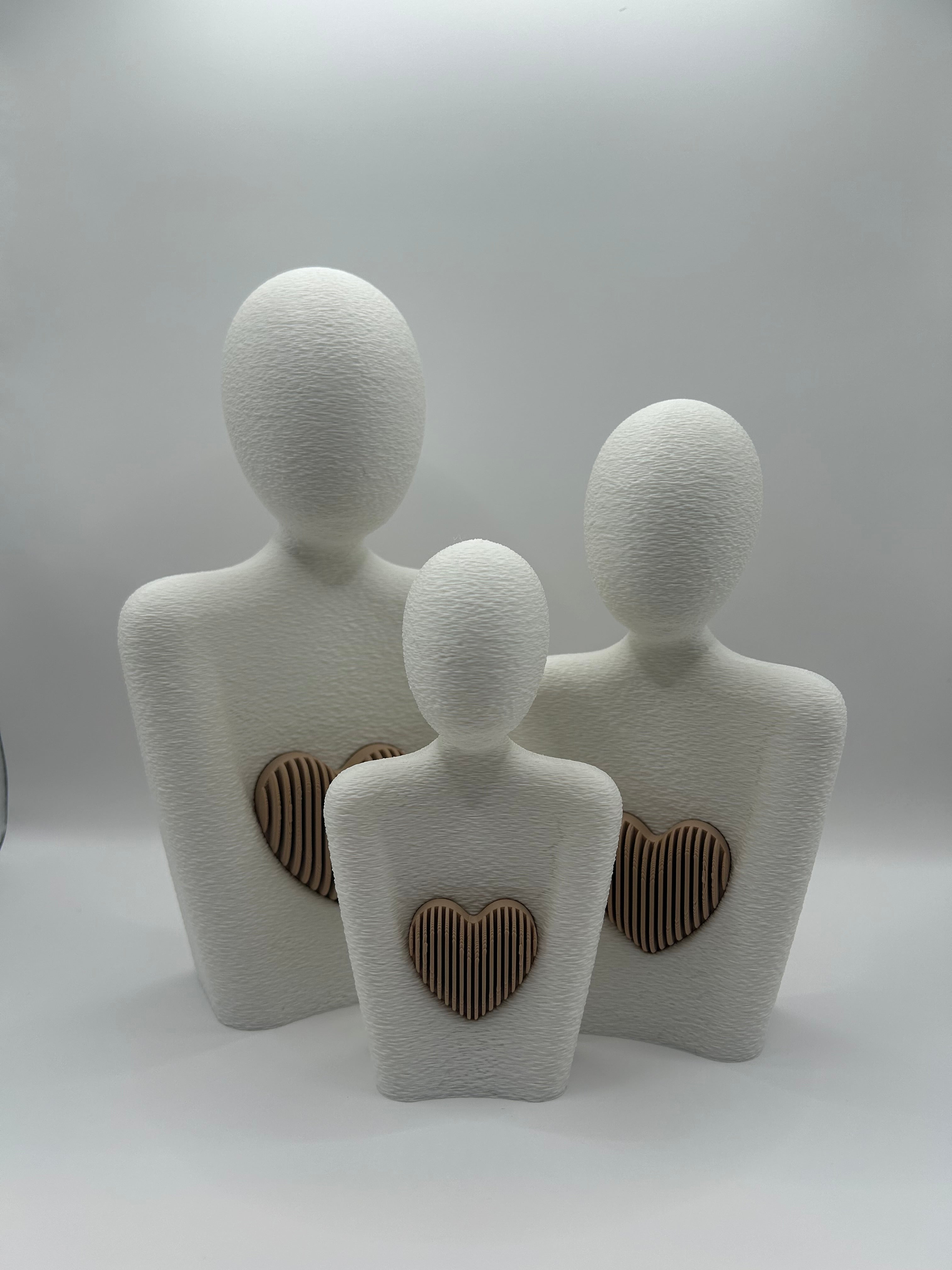 Abstract Sculpture with Heart