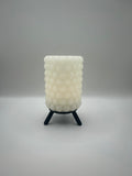 Textured Table Lamp Bubble Design LED Candle