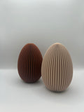 Ribbed Decorative Easter Eggs