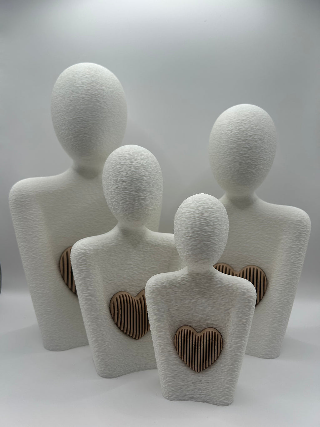 Abstract Sculpture with Heart