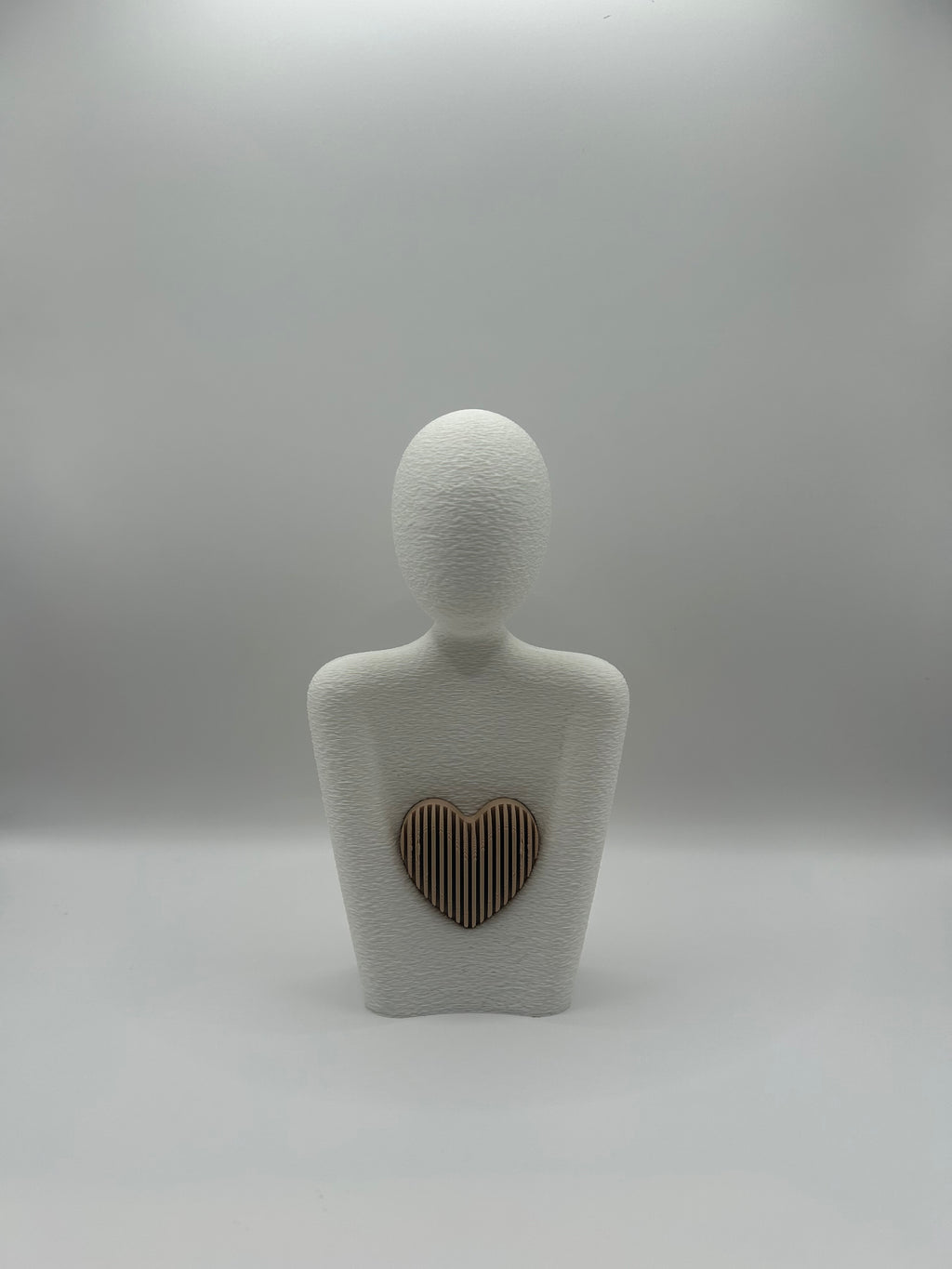 Abstract Sculpture with Heart