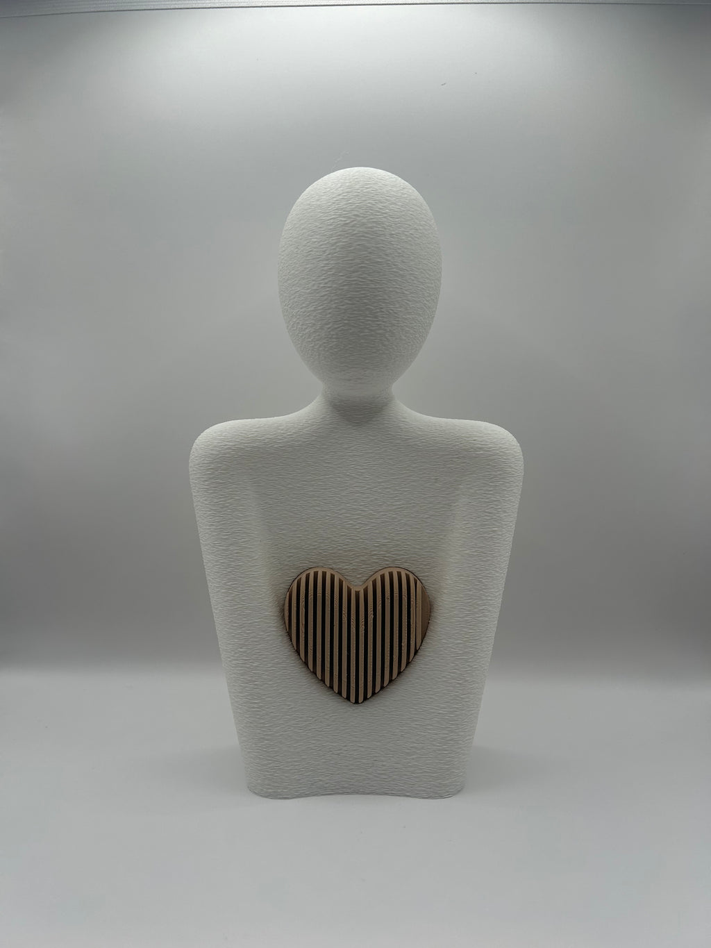 Abstract Sculpture with Heart