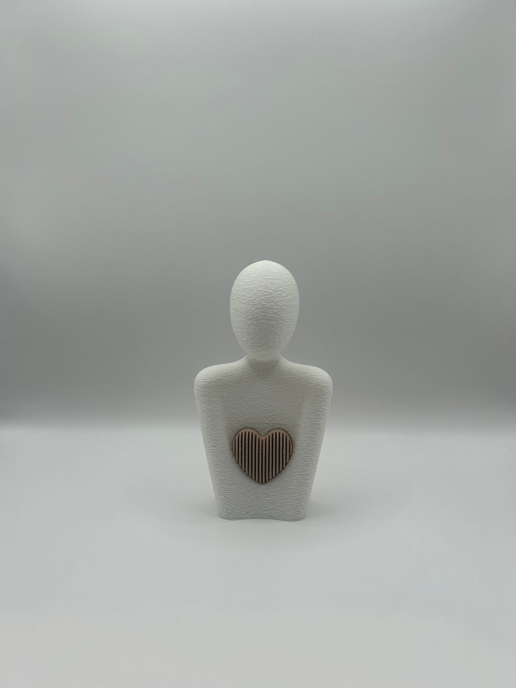 Abstract Sculpture with Heart