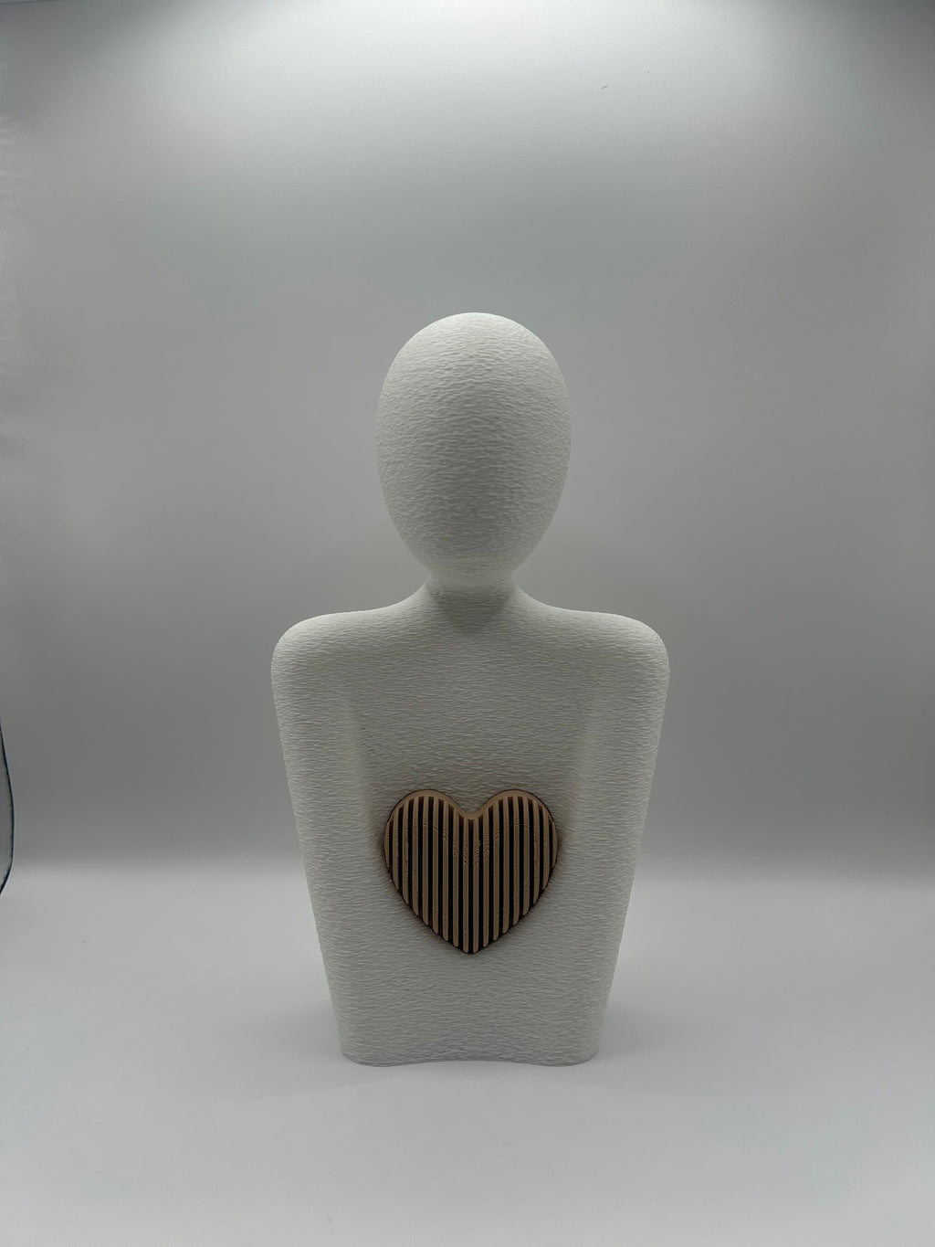 Abstract Sculpture with Heart