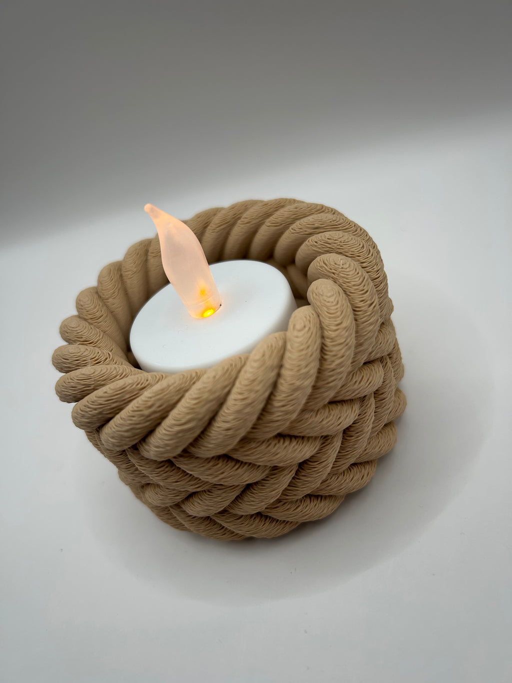 ‘Braided’ Candle Holders | Set per 3