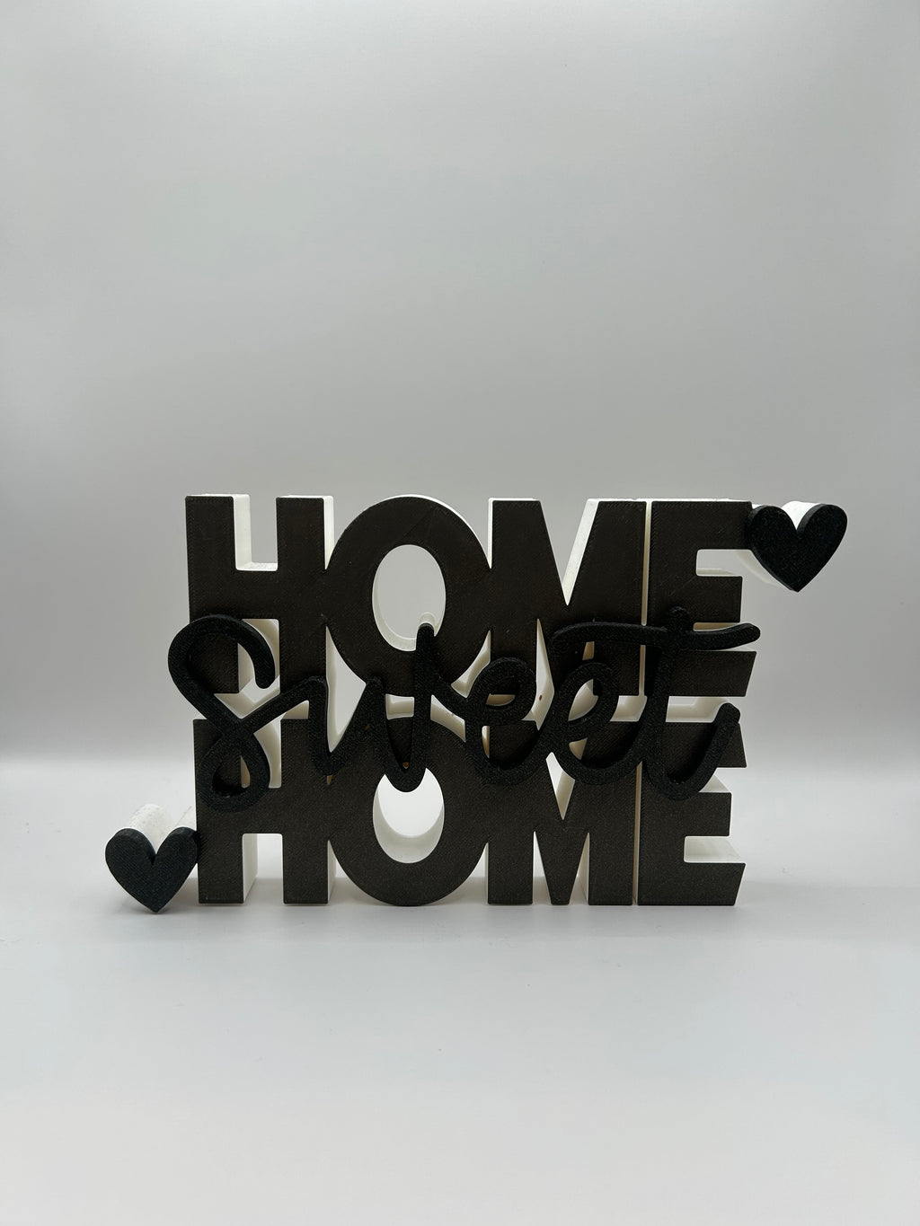 Home Sweet Home Decorative Letter Sculpture