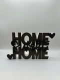 Home Sweet Home Decorative Letter Sculpture