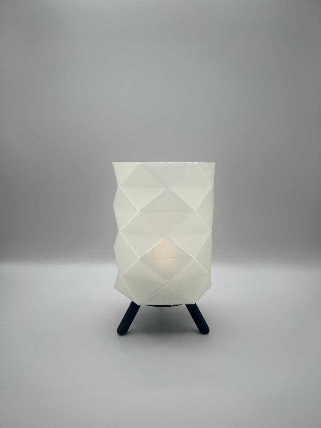 Geometric Table Lamp LED Candle