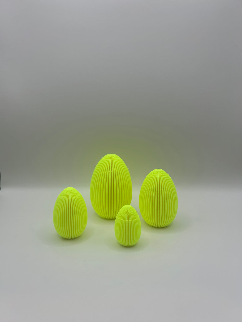 Ribbed Decorative Eggs | Per 4