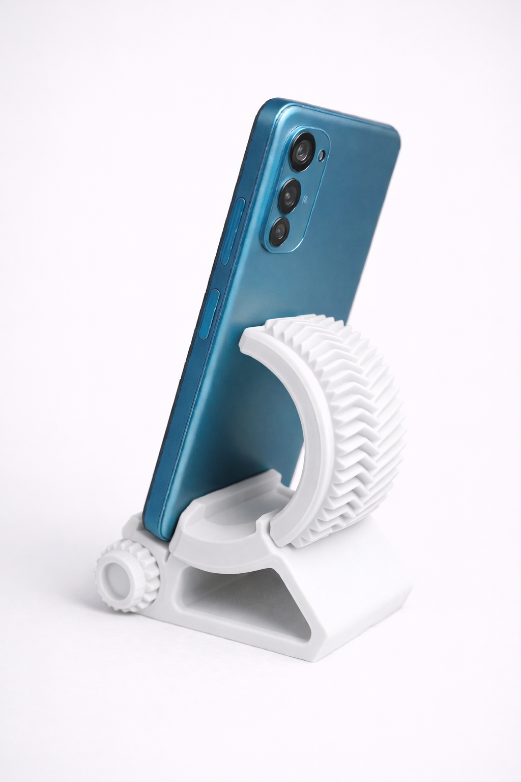3D Printed Adjustable Phone Stand | Modern Smartphone Holder | Handmade Desk Accessory