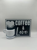 Coffee & Love Decor Set