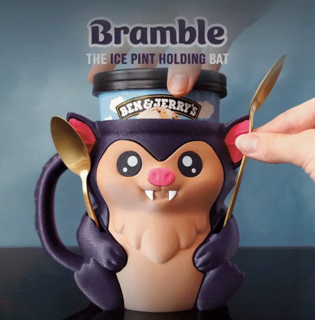 Cute Bat Mug – No Cold Hands Cup – Funny Animal Coffee Mug – – 3D Printed Cup