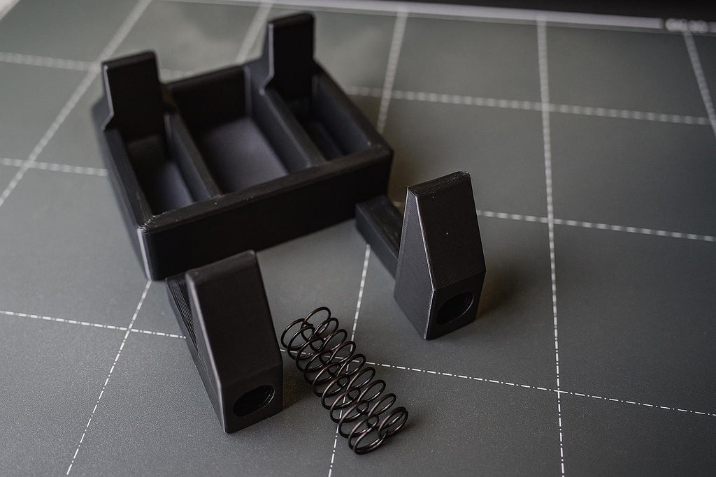 3D is Printed Wire Holder Soldering Aid with Spring Tension Perfect for DIY Electronics