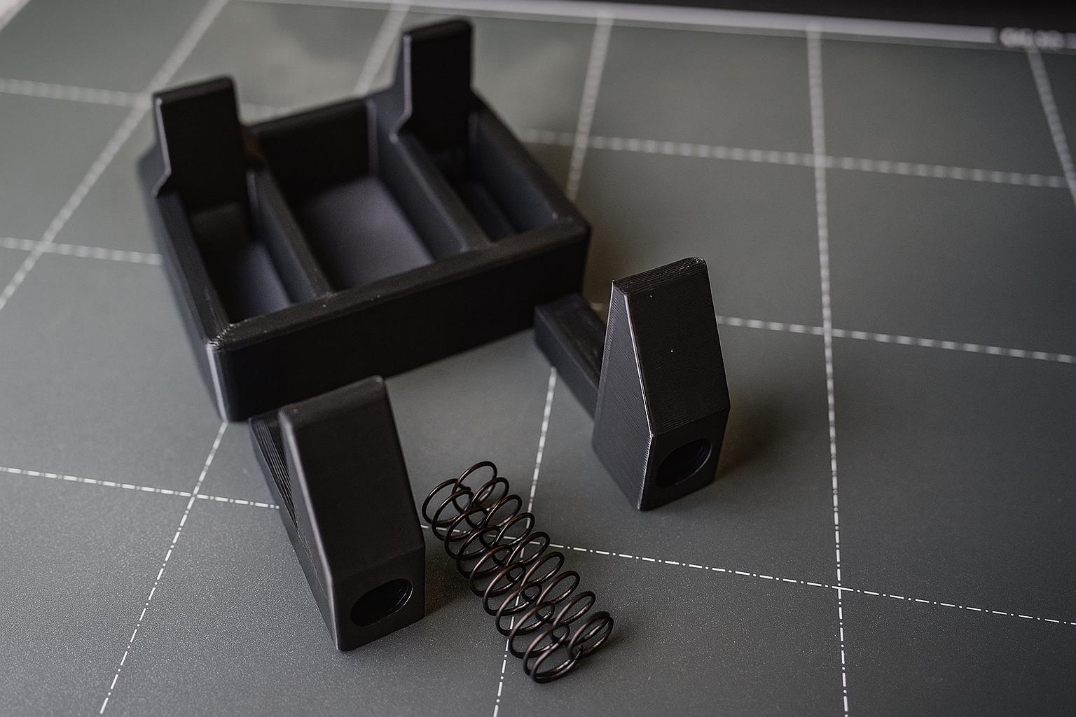 3D is Printed Wire Holder Soldering Aid with Spring Tension Perfect for DIY Electronics